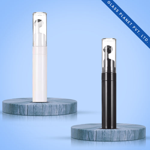 15ML Under Eye Roll On PP Airless Bottle With Black or White Cap
